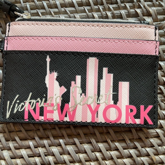 Victoria's Secret Pink and Black New York Wallet - Picture 5 of 6